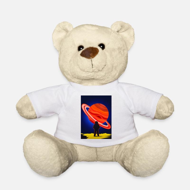 Planeten - Teddy - Weiß