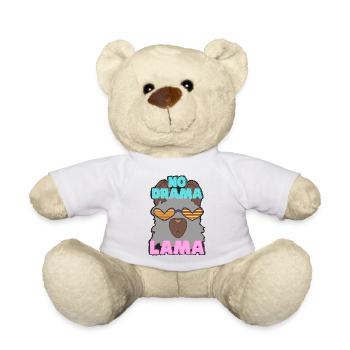 NO DRAMA LAMA - Teddy - Weiß - Vorne