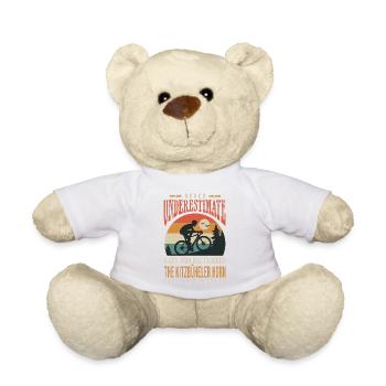 ein Typ, der das Kitzbüheler Horn bestiegen hat - Teddy - Weiß - Vorne