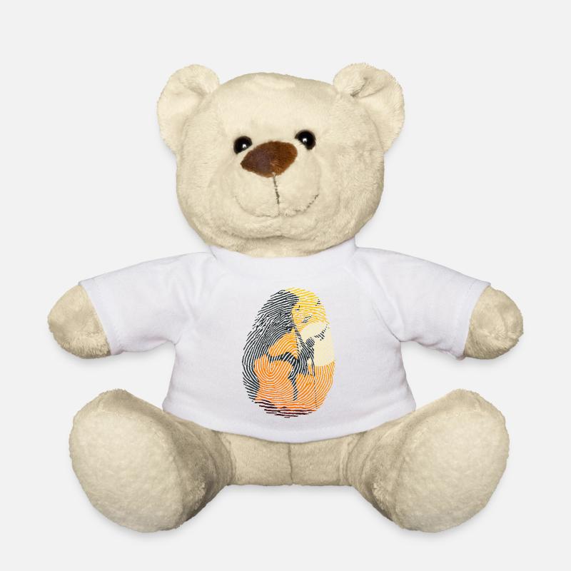 CLIMB climb climb rock climb climb - Teddy Bear - white