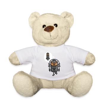 Weight Loss Battery Rope Jumping Fitness Diet - Teddy Bear - white - Front