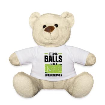 Saut de sol - Nounours - blanc - Devant
