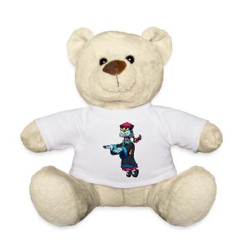 Jiangshi - Nounours - blanc - Devant