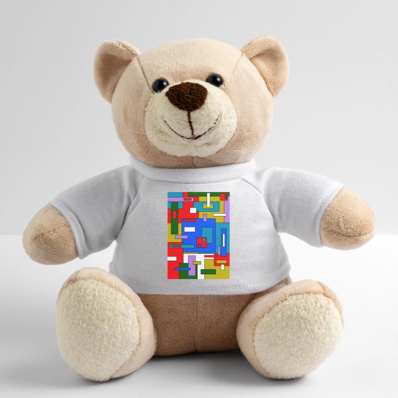 Abstract geometry Teddy Bear