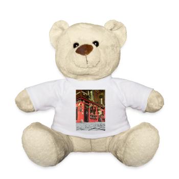 Temple bar, dublin - Teddy Bear - white - Front