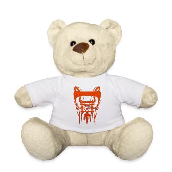 Fahren Motorrad Fahrrad Moped Motocross Bikingr - Teddy - Weiß - Vorne
