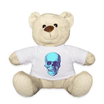 The skull is not dead - Teddy Bear - white - Front