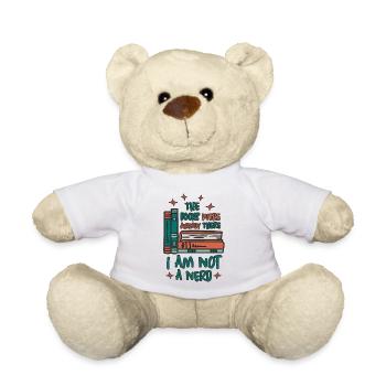 Ver de livres - Nounours - blanc - Devant