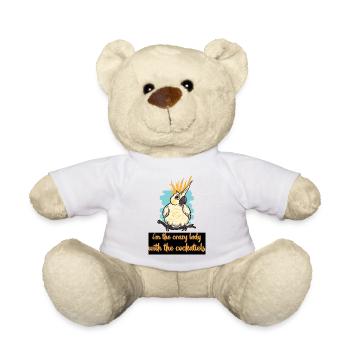Nymphensittiche - Teddy - Weiß - Vorne