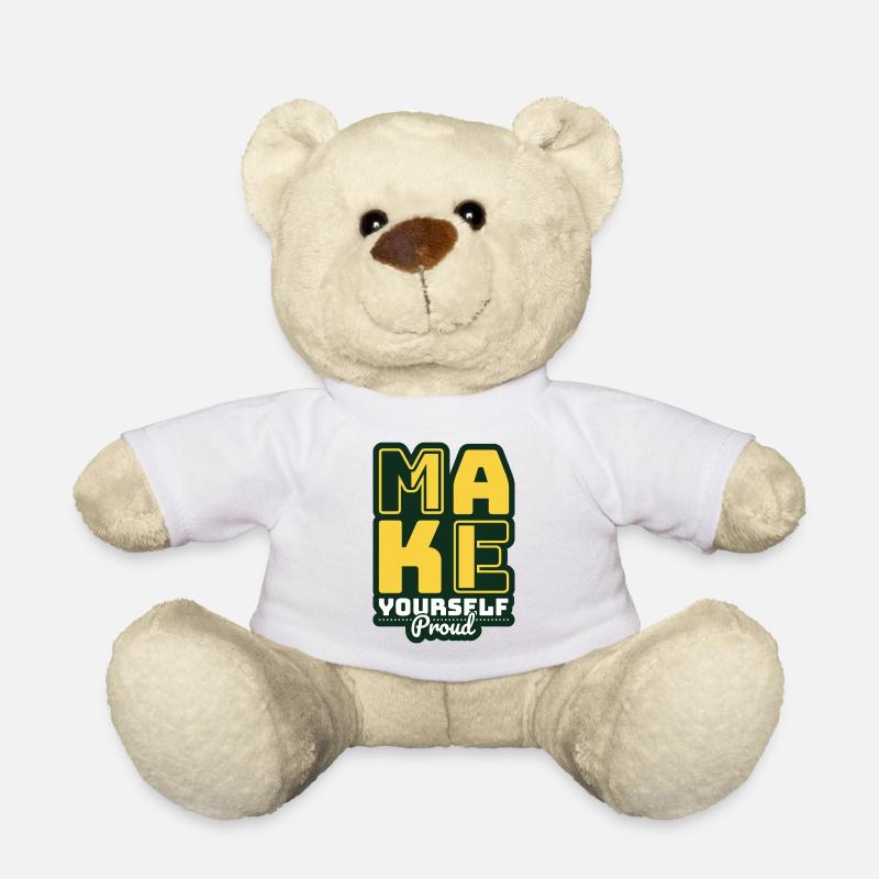 Machen Sie sich stolz - Teddy - Weiß