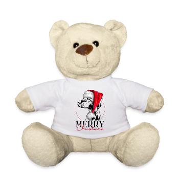 Santa MAGYAR VIZSLA Chiens de Noël Chien Wilsigns - Nounours - blanc - Devant