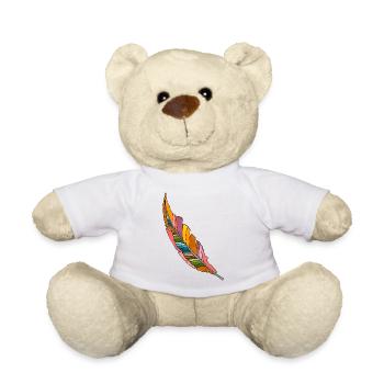 Feder - Teddy - Weiß - Vorne
