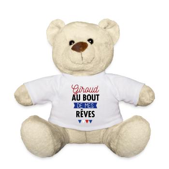 Giroud au bout de mes rêves - Nounours - blanc - Devant