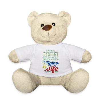 Philippines Filipina Pride Flag Pinay I Gift - Teddy Bear - white - Front