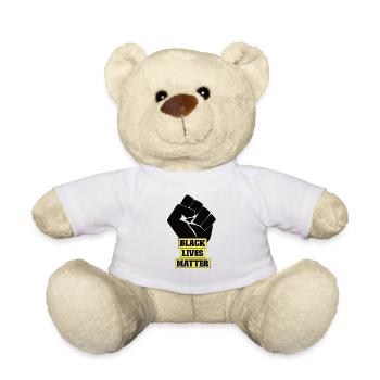 L’importance de la vie noire - Nounours - blanc - Devant