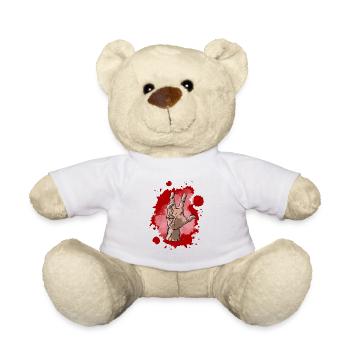 Hand, Die Hand, das Ding - Teddy - Weiß - Vorne