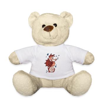 Seepferdchen - Teddy - Weiß - Vorne