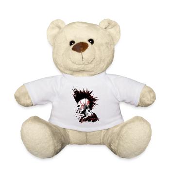 Punk ist nicht tot - Teddy - Weiß - Vorne