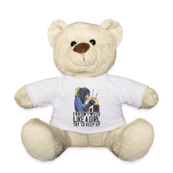 Welder Mama pour soudeurs et - Nounours - blanc - Devant