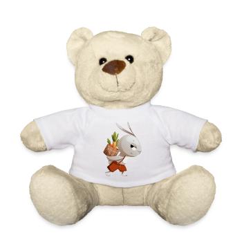 Gartenarbeit, Gartenarbeit, Gärtner - Teddy - Weiß - Vorne