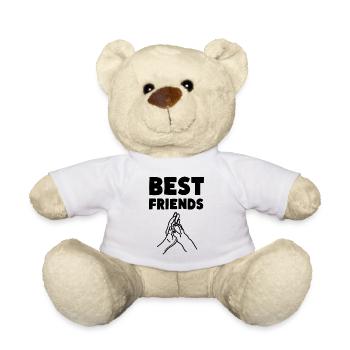 Best Friends Dog Pet Dogs - Teddy Bear - white - Front