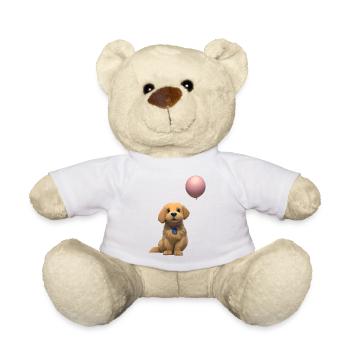 Dog Owner Golden Retriever Dog Puppy Dogs - Teddy Bear - white - Front