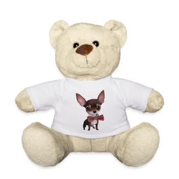 Chiens Chihuahua Chien Chihuahua Chihuahua Puppy Dog Propriétaires - Nounours - blanc - Devant