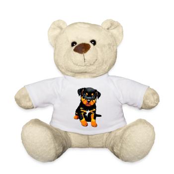 Rottweiler Chiens Chien Chiot Chien Rottweiler Chiot - Nounours - blanc - Devant
