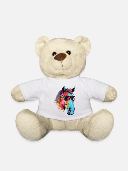 Rene the horse - Teddy Bear - white