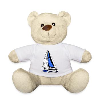 Sailor Sailing Sailing Ship Sailing Sailboat - Nounours - blanc - Devant