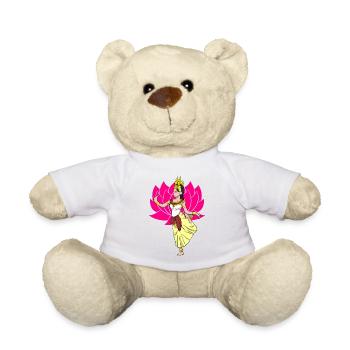 Cambodia Tradition Dance Khmer Apsara I Gift - Teddy Bear - white - Front