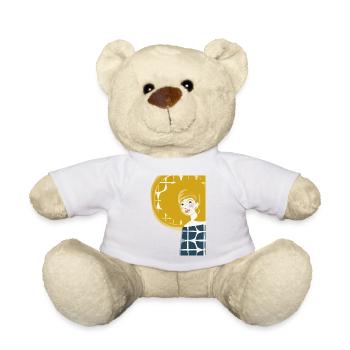 Soleil dans vos cheveux - Nounours - blanc - Devant