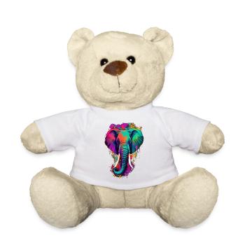 Elefant - Teddy - Weiß - Vorne