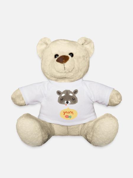 Wildtiere - Teddy - Weiß