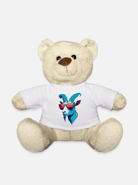 Ziegen-Rebellion - Teddy - Weiß