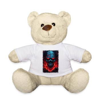 funny quote human skeleton dirty birthday quote - Teddy - Weiß - Vorne