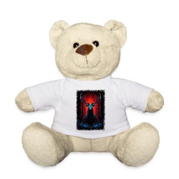 snow quote present christmas gift girls santa cute - Teddy - Weiß - Vorne