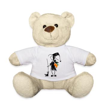 Kleine Hexe - Teddy - Weiß - Vorne