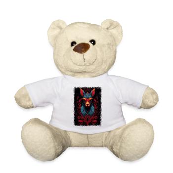 Présent Afrique Citation drôle Guanako Fun Pérou - Nounours - blanc - Devant