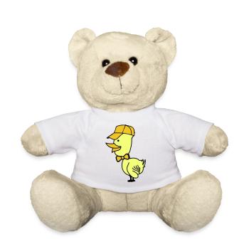 Bonnet de canard - Nounours - blanc - Devant