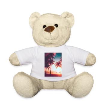 Miami beach Vibes - Teddy - Weiß - Vorne