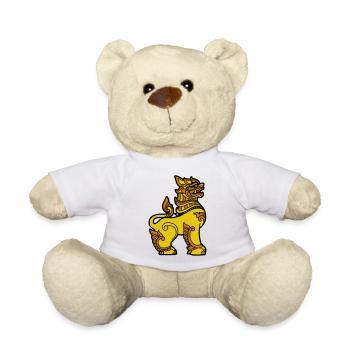 Chinthe, Myanmar, Myanmar - Teddy - Weiß - Vorne