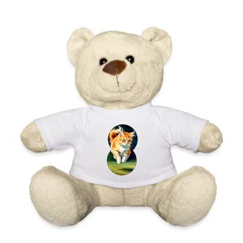 Running cat 3 - Teddy - Weiß - Vorne