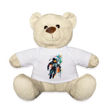 Astronaut in Space Space - Astronaut Space - Teddy Bear - white - Front