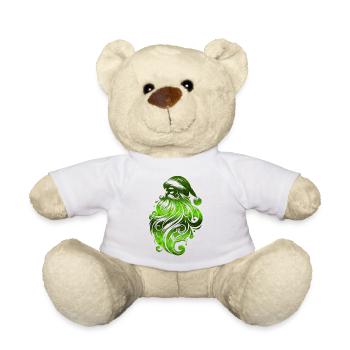 Weihnachten Weihnachtsmann Weihnachtsmann ungezogene Feiertage Winter - Teddy - Weiß - Vorne