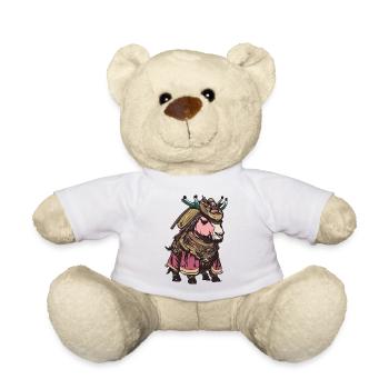 Samurai Pony - Teddy Bear - white - Front