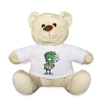 Untotes Nikotin - Teddy - Weiß - Vorne