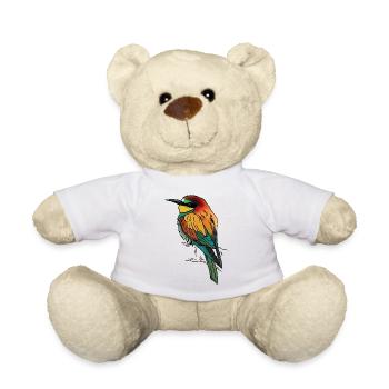 Bee-eater - Teddy Bear - white - Front
