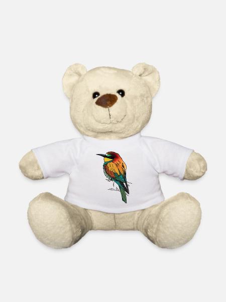 Bee-eater - Teddy Bear - white