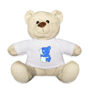 Freundlicher Bär - Teddy - Weiß - Vorne